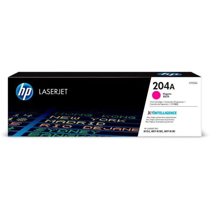 Tóner Hp 204A (CF513A) Magenta 900 Pag Color LaserJet Pro MFP M180nw Tóner Hp 204A (CF513A) Magenta 900 Pag Color LaserJet Pro MFP M180nw