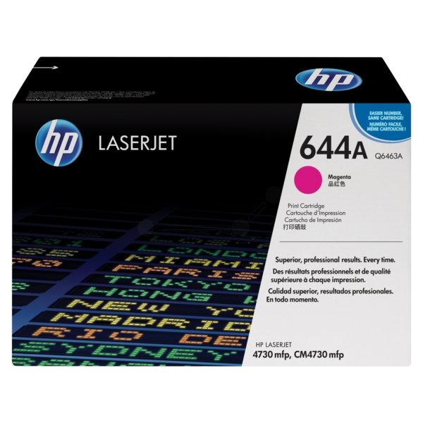 Tóner Hp 644A (Q6463A) Magenta 12,000 Pag Color LaserJet 4730 Tóner Hp 644A (Q6463A) Magenta 12,000 Pag Color LaserJet 4730