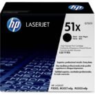 Tóner Hp 51X (Q7551X) Negro 13,000 Pag LaserJet P3005