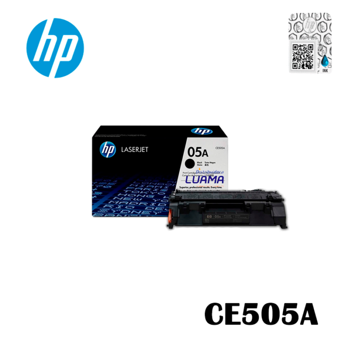 Toner Hp 05A (CE505A) Negro 2,300 Pag LaserJet P2050-1