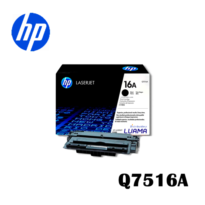 Tóner Hp 16A (Q7516A) Negro-1