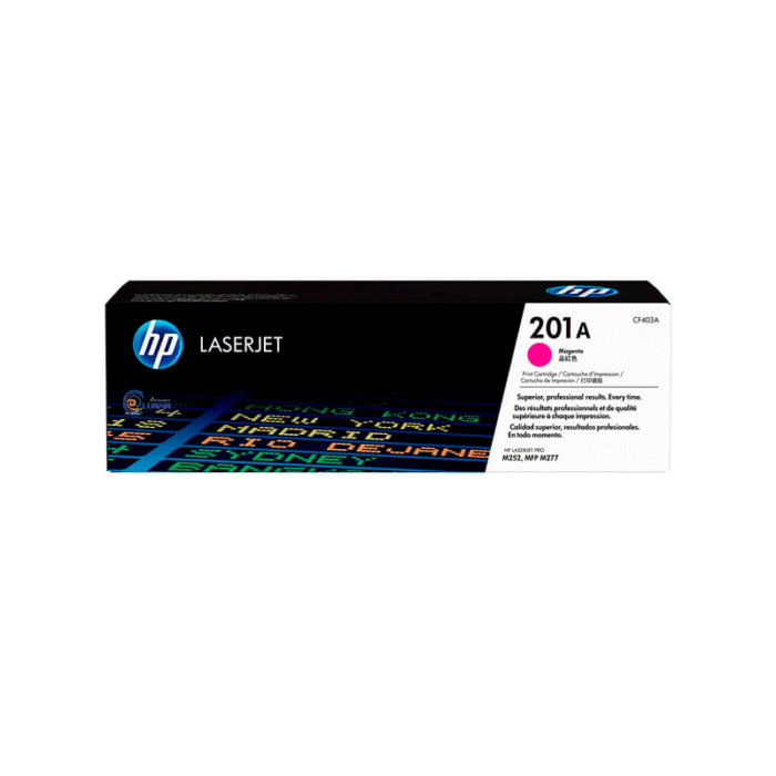 Toner Hp 201A (CF403A) Magenta 1,400 Pag LaserJet M252DW Toner Hp 201A (CF403A) Magenta 1,400 Pag LaserJet M252DW