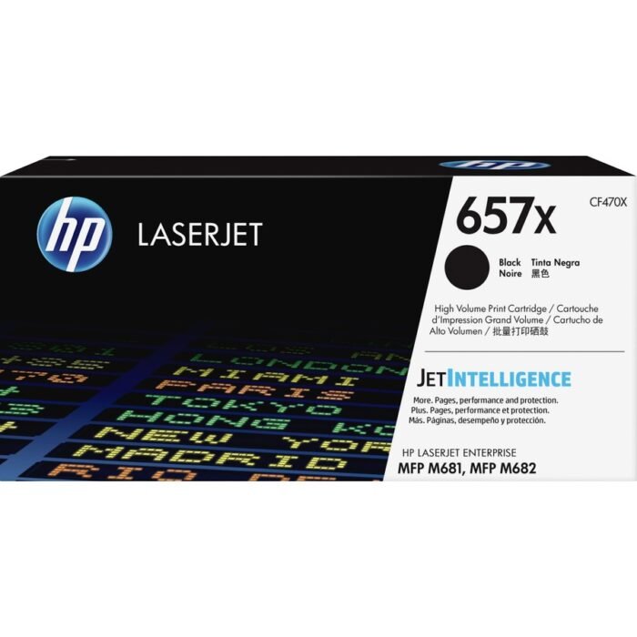 Toner Hp 657X (CF470X) Negro 28,000 Pag LaserJet Pro M681z