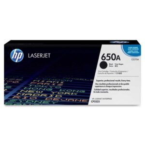 Toner Hp 650A (CE270A) Negro 13,500 Pag LaserJet Pro CP5520