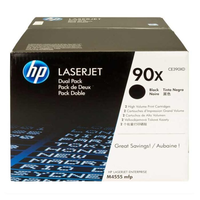 Toner Hp 90XD (CE390XD) Negro 24,000 Pag LaserJet Enterprise M601 Toner Hp 90XD (CE390XD) Negro 24,000 Pag LaserJet Enterprise M601