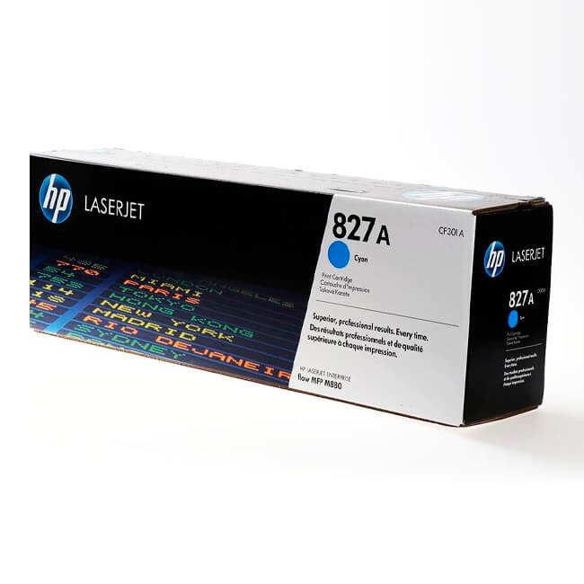Tóner Hp 827A (CF301A) Cyan 32,000 Pag LaserJet Pro M880z Tóner Hp 827A (CF301A) Cyan 32,000 Pag LaserJet Pro M880z