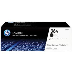 Toner Hp Lj 36A (CB436A) Negro Dual Pack 2,000 Pag LaserJet P1505n