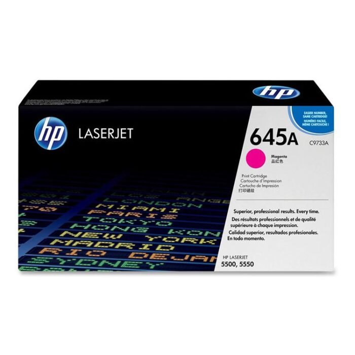 Toner Hp 645A (C9733A) Magenta 12,000 Pag LaserJet 5500dn