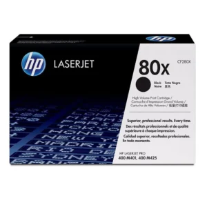 Toner Hp 80X (CF280X) Negro 6,900 Pag LaserJet Pro 400 MFP M425dn