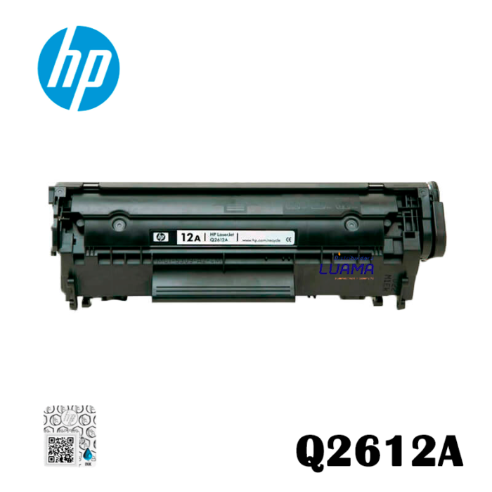 Toner Hp Q2612A (12A) Negro 2,000 Pag LaserJet 1020-2