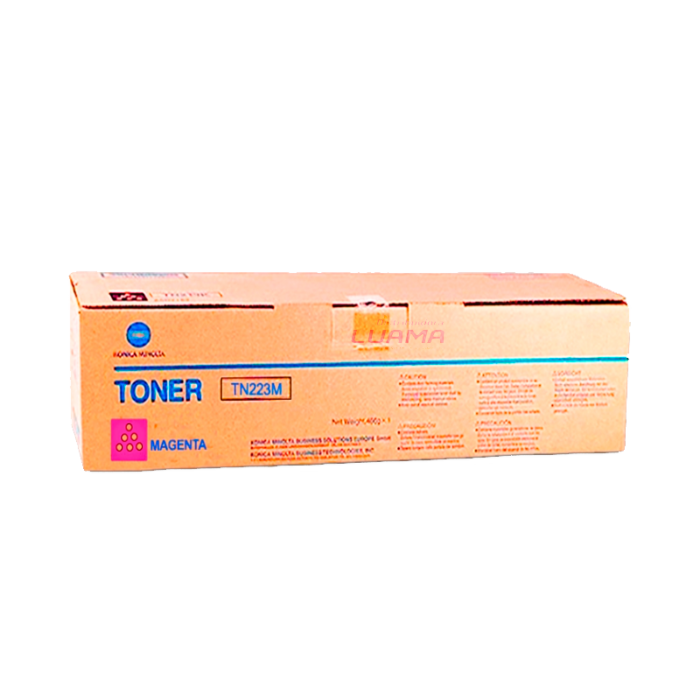 Toner Konica Minolta TN223M Magenta 1,300 páginas