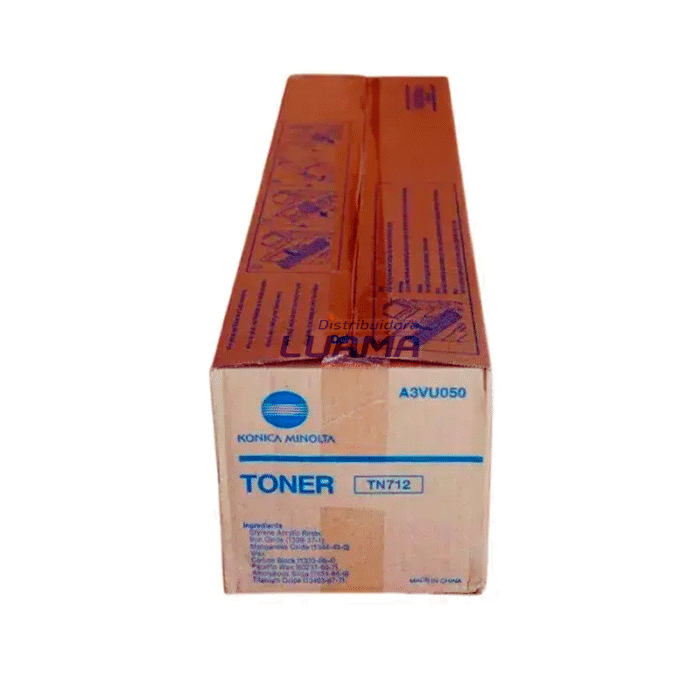 Toner Konica Minolta TN712 Negro 40,800 páginas