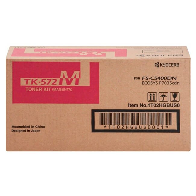 Tóner Kyocera TK-572M Magenta 12,000pag Tóner Kyocera TK-572M Magenta 12,000pag