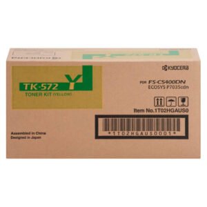 Tóner Kyocera TK-572Y Yellow 12,000pag