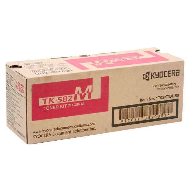Tóner Kyocera TK-582M Magenta 2,800pag Tóner Kyocera TK-582M Magenta 2,800pag