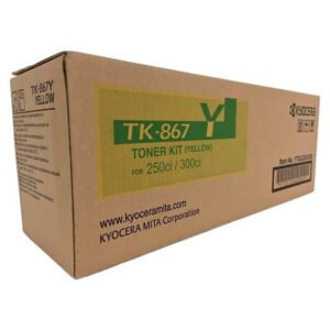 Tóner Kyocera TK-867Y Yellow 12,000pag