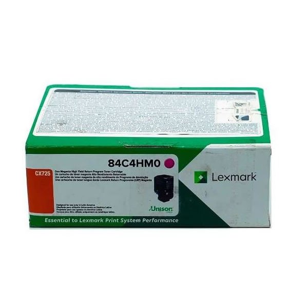 Tóner Lexmark 84C4HM0 Magenta 16,000pag Tóner Lexmark 84C4HM0 Magenta 16,000pag