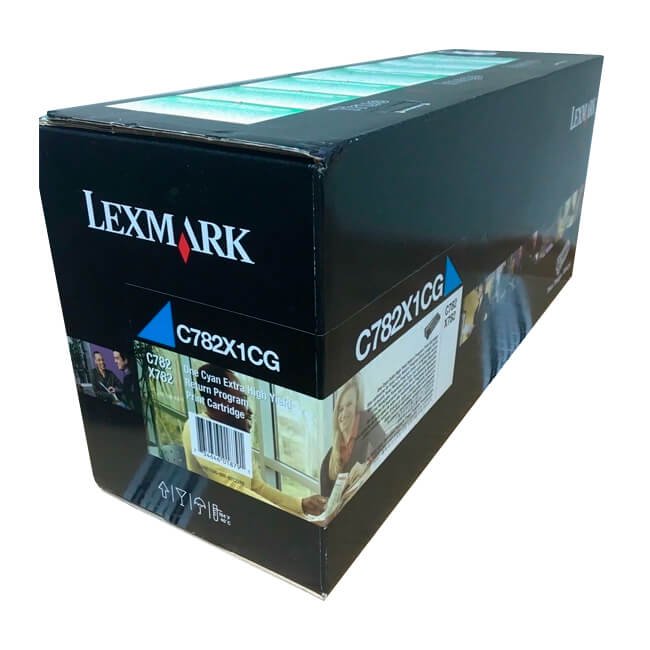 Tóner Lexmark C782X1CG Cyan 15,000pag Tóner Lexmark C782X1CG Cyan 15,000pag