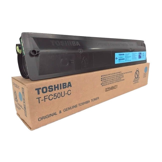 Tóner Toshiba T-FC50AC Cyan 28,000pag Tóner Toshiba T-FC50AC Cyan 28,000pag