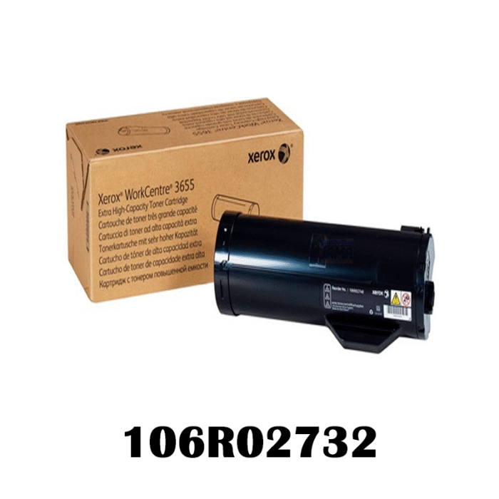 Toner Xerox 106R02732 Negro 25,300 paginas-1