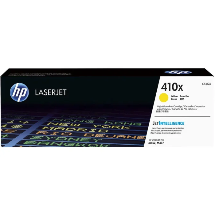 Toner Hp 410X (CF412X ) Yellow 5,000 Pag LaserJet Pro M477 Toner Hp 410X (CF412X ) Yellow 5,000 Pag LaserJet Pro M477