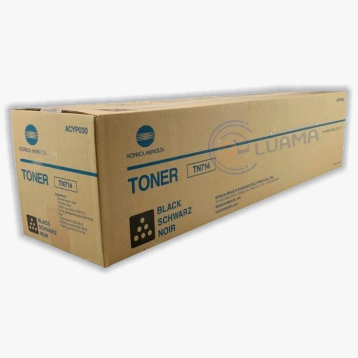 Toner Konica Minolta TN714 Negro 45,000 páginas Toner Konica Minolta TN714 Negro 45,000 páginas