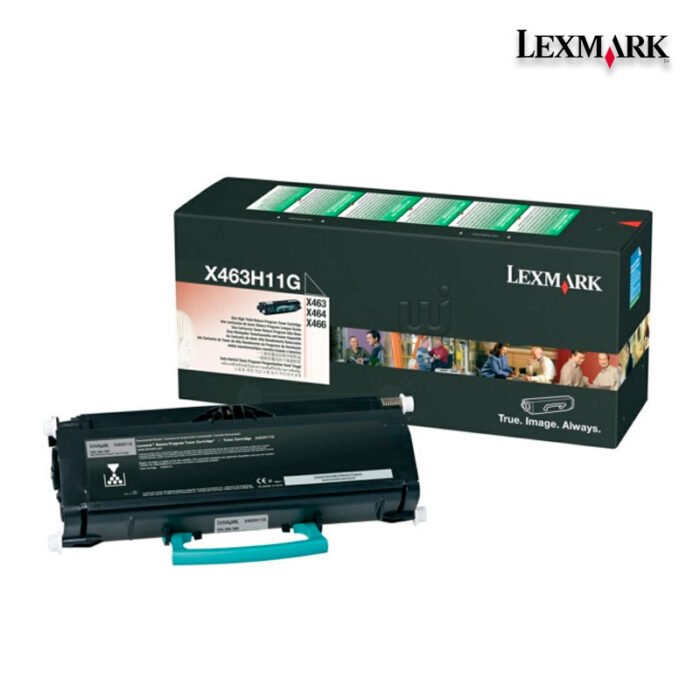 Tóner Lexmark X463H11G Negro 9,000pag