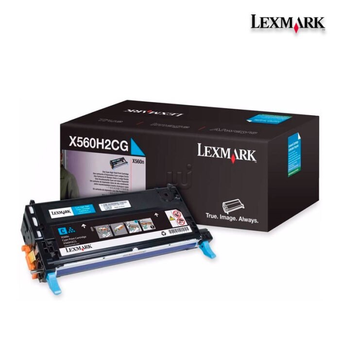 Tóner Lexmark X560H2CG Cyan 10,000pag Tóner Lexmark X560H2CG Cyan 10,000pag