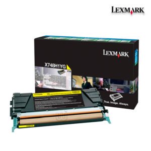 Tóner Lexmark X748H1YG Yellow 10,000pag