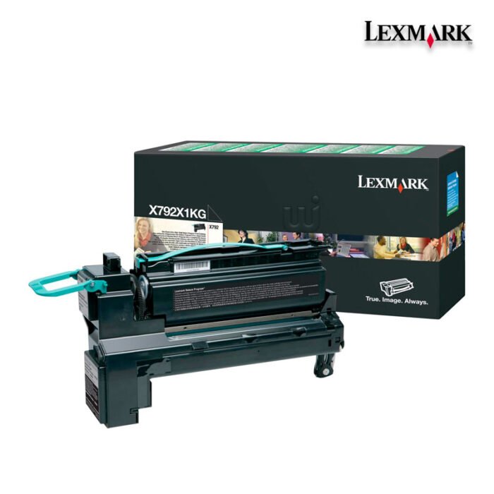Tóner Lexmark X792X1KG Negro 20,000pag Tóner Lexmark X792X1KG Negro 20,000pag