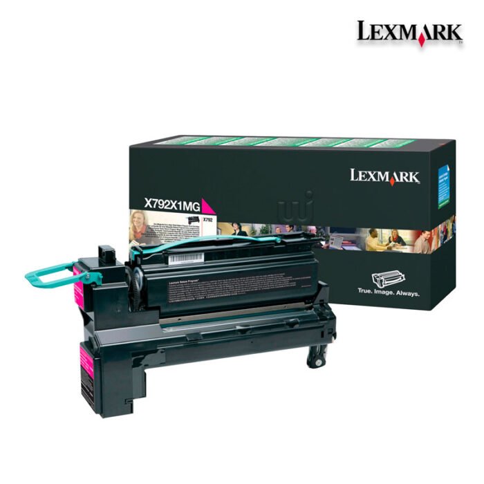 Tóner Lexmark X792X1MG Magenta 20,000pag Tóner Lexmark X792X1MG Magenta 20,000pag