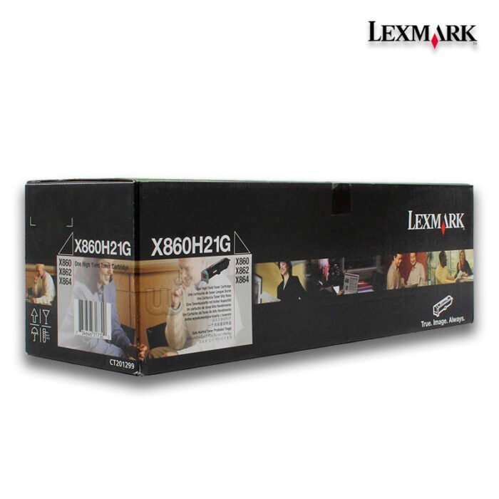 Tóner Lexmark X860H21G Negro 35,000pag