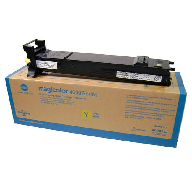 Toner Konica Minolta 4690 Yellow 8,000 páginas Toner Konica Minolta 4690 Yellow 8,000 páginas
