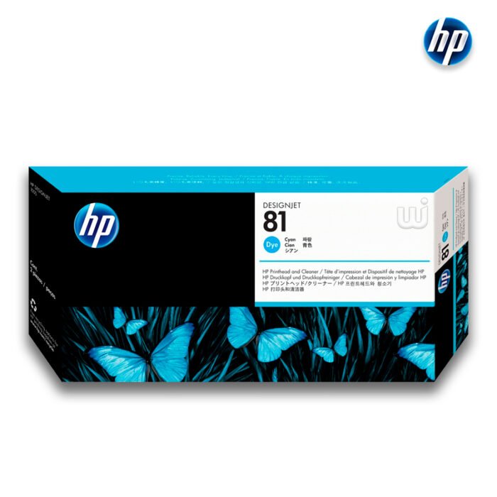 Cabezal HP 81 (C4951A) Cyan 5,000 pag DesignJet 5000 Cabezal HP 81 (C4951A) Cyan 5,000 pag DesignJet 5000