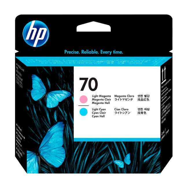 Cabezal HP 70 (C9405A) Lt Cyan & Lt Magenta 1,200 paginas Cabezal HP 70 (C9405A) Lt Cyan & Lt Magenta 1,200 paginas