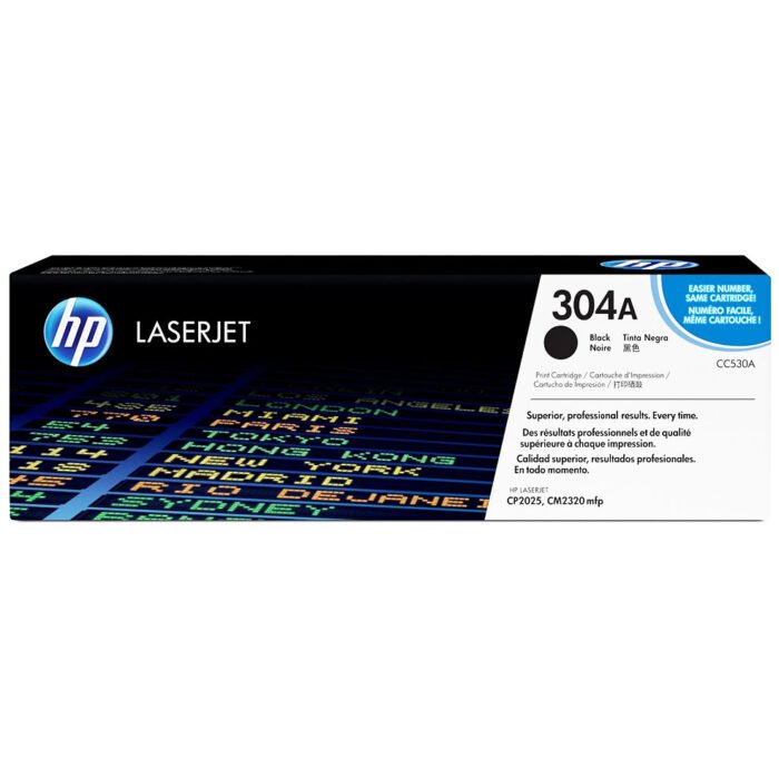 Toner Hp 304A (CC530A) Negro 3,500 Pag. Color LaserJet CP2025