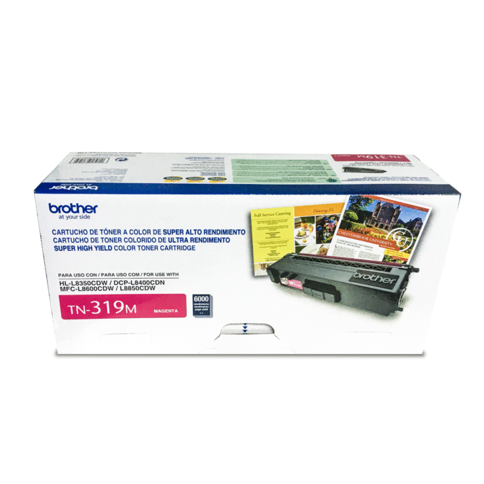 Toner Brother TN-319M Magenta 6,000 paginas Toner Brother TN-319M Magenta 6,000 paginas