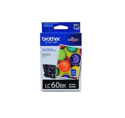 Tinta Brother LC-60BK Negro 300 paginas Tinta Brother LC-60BK Negro 300 paginas
