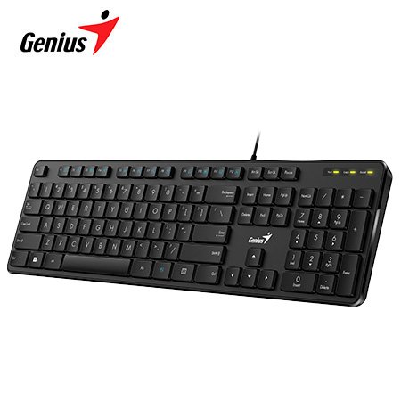 Teclado Genius Slimstar M200 USB Black SP (0028051) Teclado Genius Slimstar M200 USB Black SP (0028051)