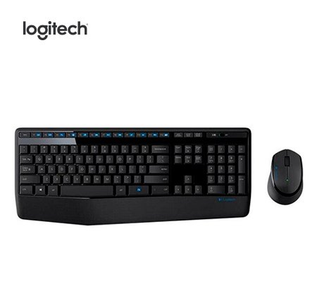 Teclado Logitech + Mouse MK345 Wireless USB SP Black (920-007820) Teclado Logitech + Mouse MK345 Wireless USB SP Black (920-007820)