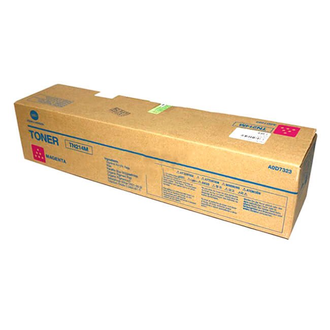 Toner Konica Minolta TN214M Magenta 18,500 páginas Toner Konica Minolta TN214M Magenta 18,500 páginas
