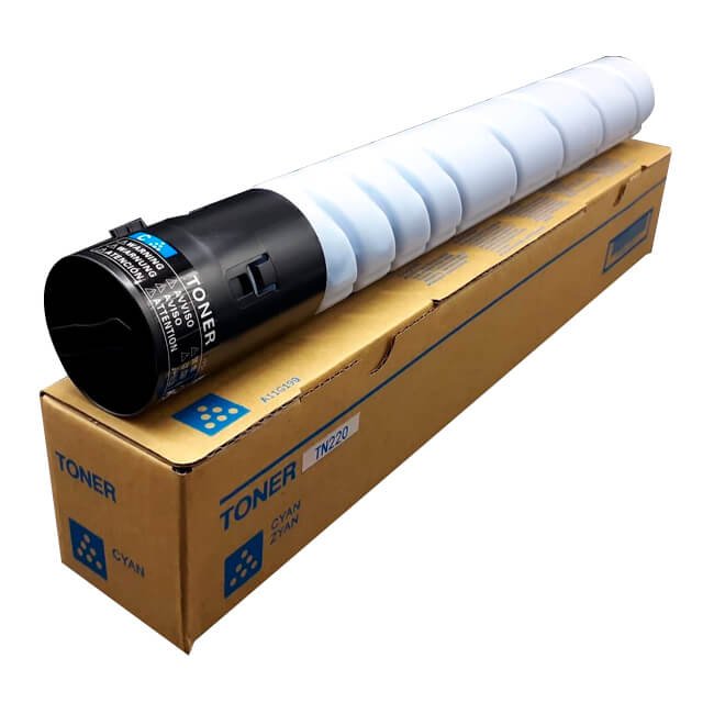 Toner Konica Minolta TN220C Cyan 26,000 páginas Toner Konica Minolta TN220C Cyan 26,000 páginas