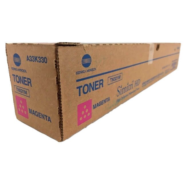 Toner Konica Minolta TN321M Magenta 25,000 páginas Toner Konica Minolta TN321M Magenta 25,000 páginas
