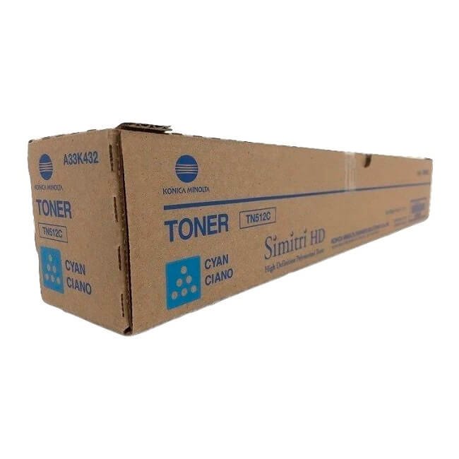 Toner Konica Minolta TN512C Cyan 26,000 páginas Toner Konica Minolta TN512C Cyan 26,000 páginas