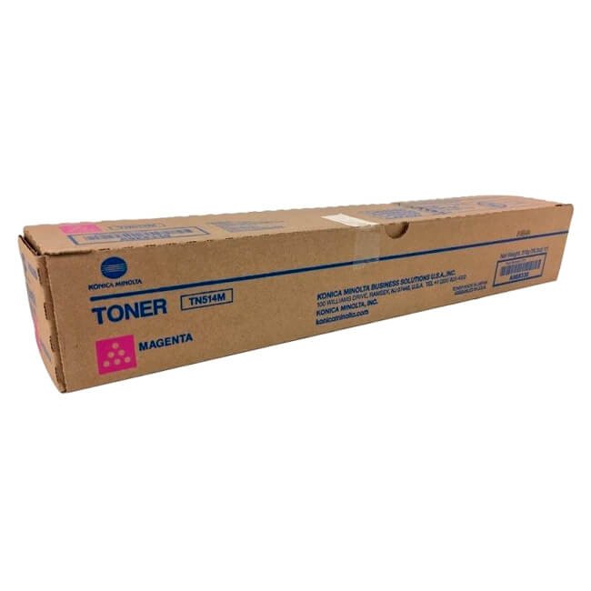 Toner Konica Minolta TN514M Magenta 26,000 páginas Toner Konica Minolta TN514M Magenta 26,000 páginas
