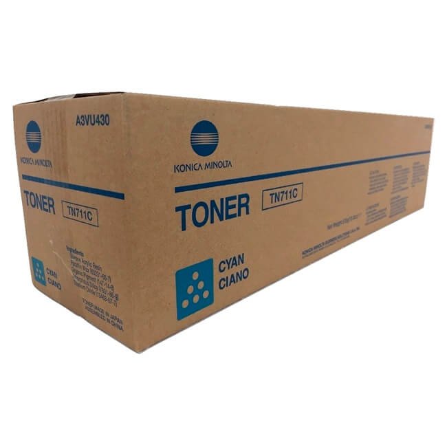 Toner Konica Minolta TN711C Cyan 31,500 páginas Toner Konica Minolta TN711C Cyan 31,500 páginas