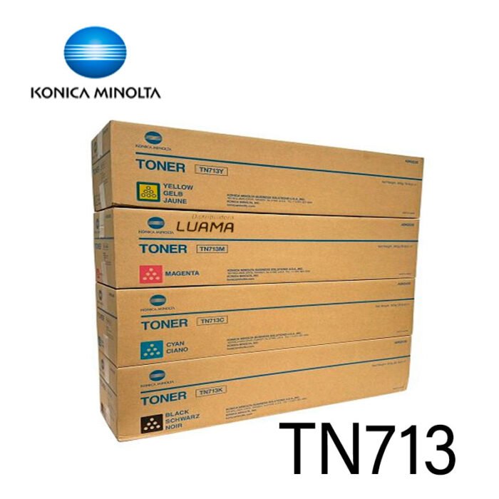 Toner Konica Minolta TN713K Negro Bizhub C659 C759 48.900 páginas Toner Konica Minolta TN713K Negro Bizhub C659 C759 48.900 páginas