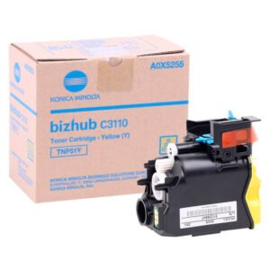 Toner Konica Minolta TNP51Y Yellow 5,000 páginas