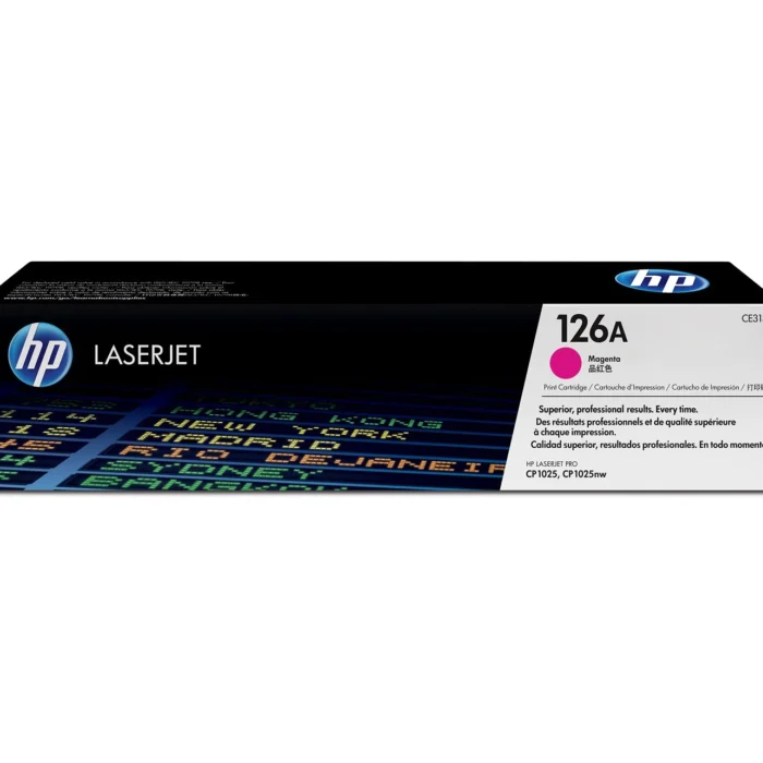 Toner Hp Lj CE313A (126A) Magenta 1,000 Pag. LaserJet CP1025nw