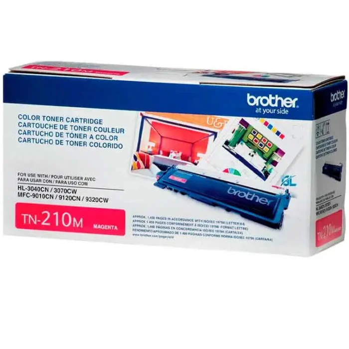 Toner Brother TN-210M Magenta 1,400 paginas